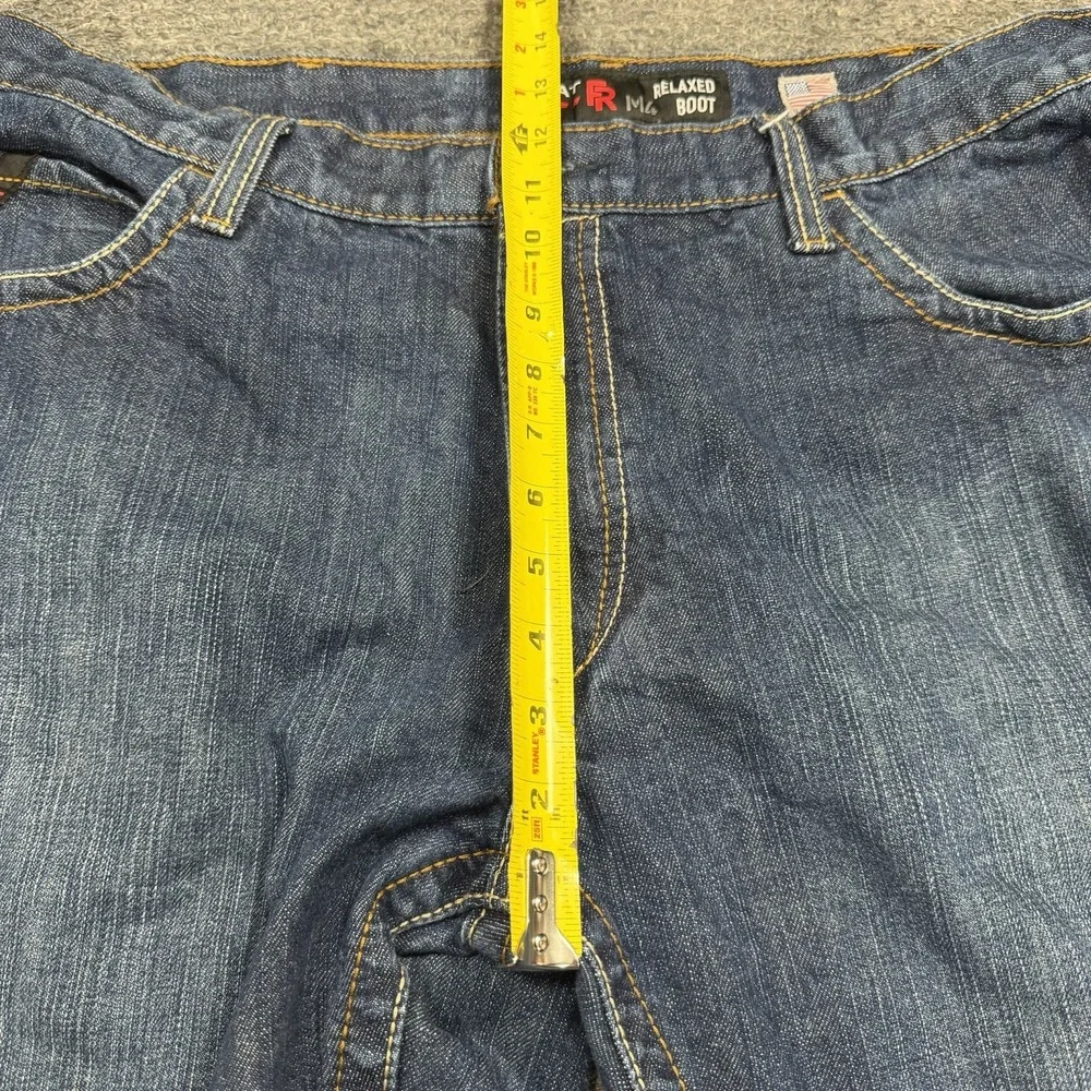 Ariat M4 Relaxed Boot Cut Flame Resistant FR Work Jeans Mens 40x32 Blue Workwear